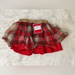 Holiday Time Toddler Girls' Plaid Tutu size 2t nwt